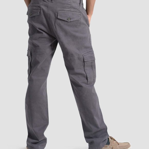OLGYN Men’s Dark Gray Cargo Pant - Picture 2 of 4